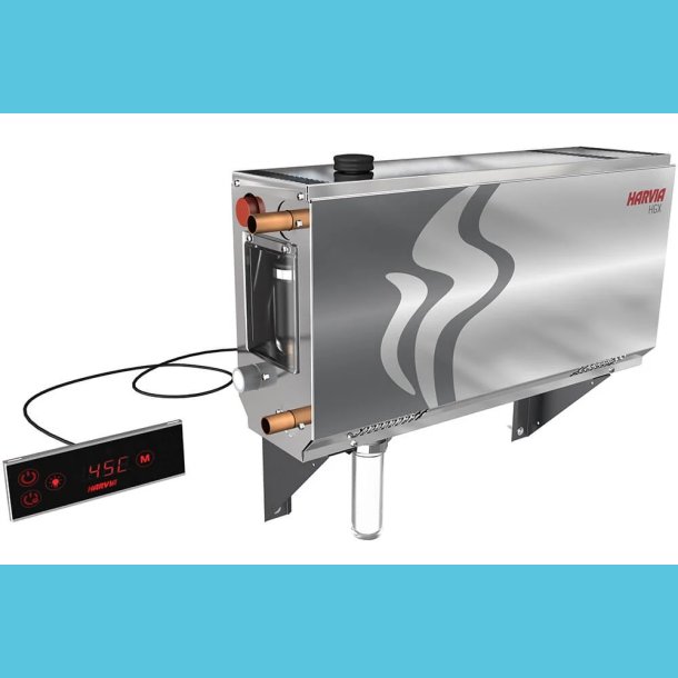 Harvia dampgenerator til private dampbade.