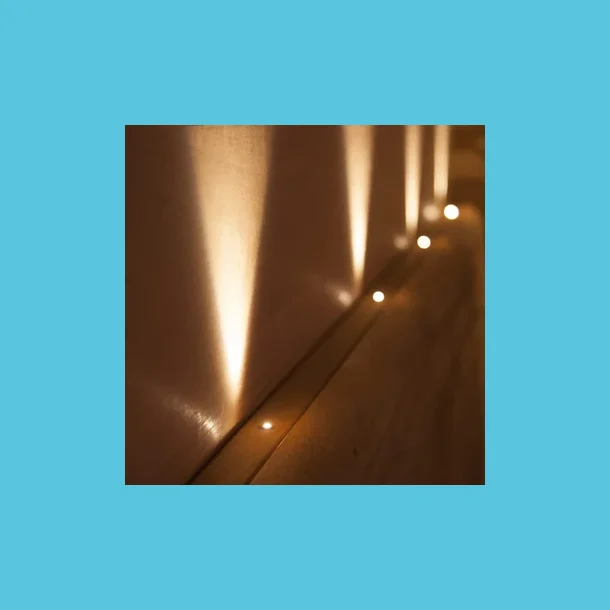 Stjernehimmel til saunaloft. Pro 7. 3 -4 meter kabler.