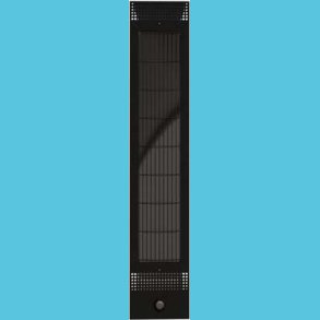 Infrar�d varmestr�ler, lang, EOS Vitae med glas front og d�mper