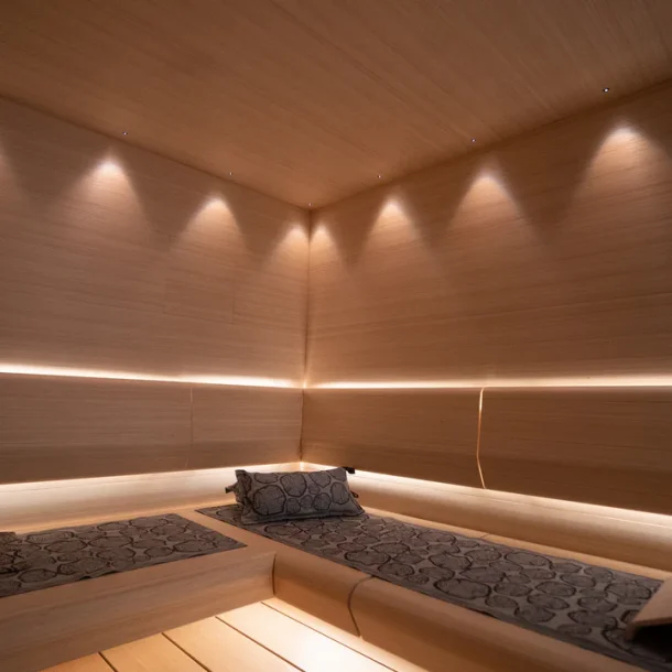 Stjernehimmel til saunaloft. Eco Set +.